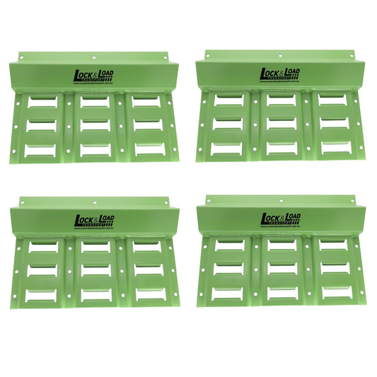 3 Rail Wide E-Chock Kit with 1.8M Straps - RW65