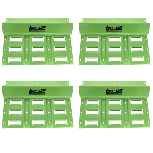 3 Rail Wide E-Chock Kit with Idler Straps & E-Track Single Slots - RW67