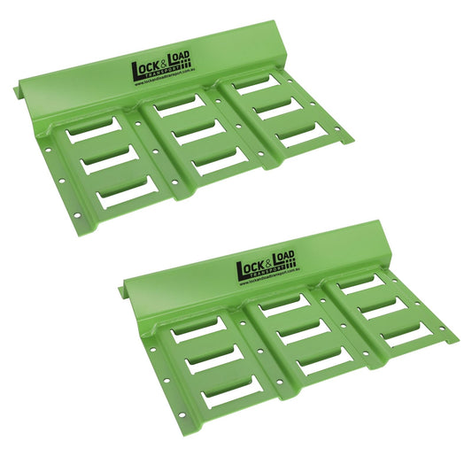 3 Rail Wide E-Chock Kit with 1.8M Straps - RW70