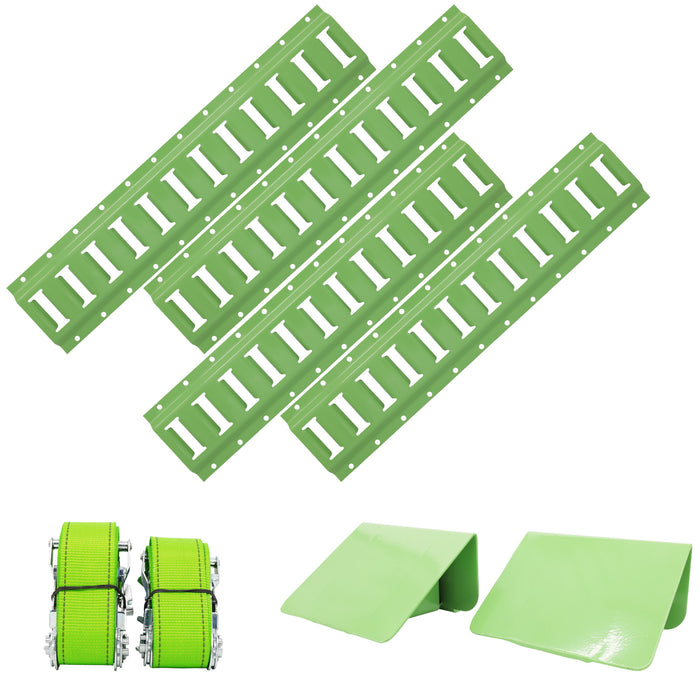 Adjustable E-Chock with 1.8m Straps with 1200mm or 600mm E-Tracks - RW17