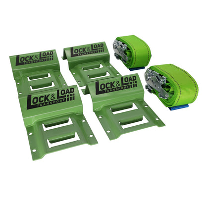 Wheel Chock Kit with 1.8m Straps- RW05