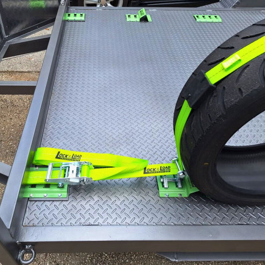 E-Track Chock Kit-for lowered cars - RW13