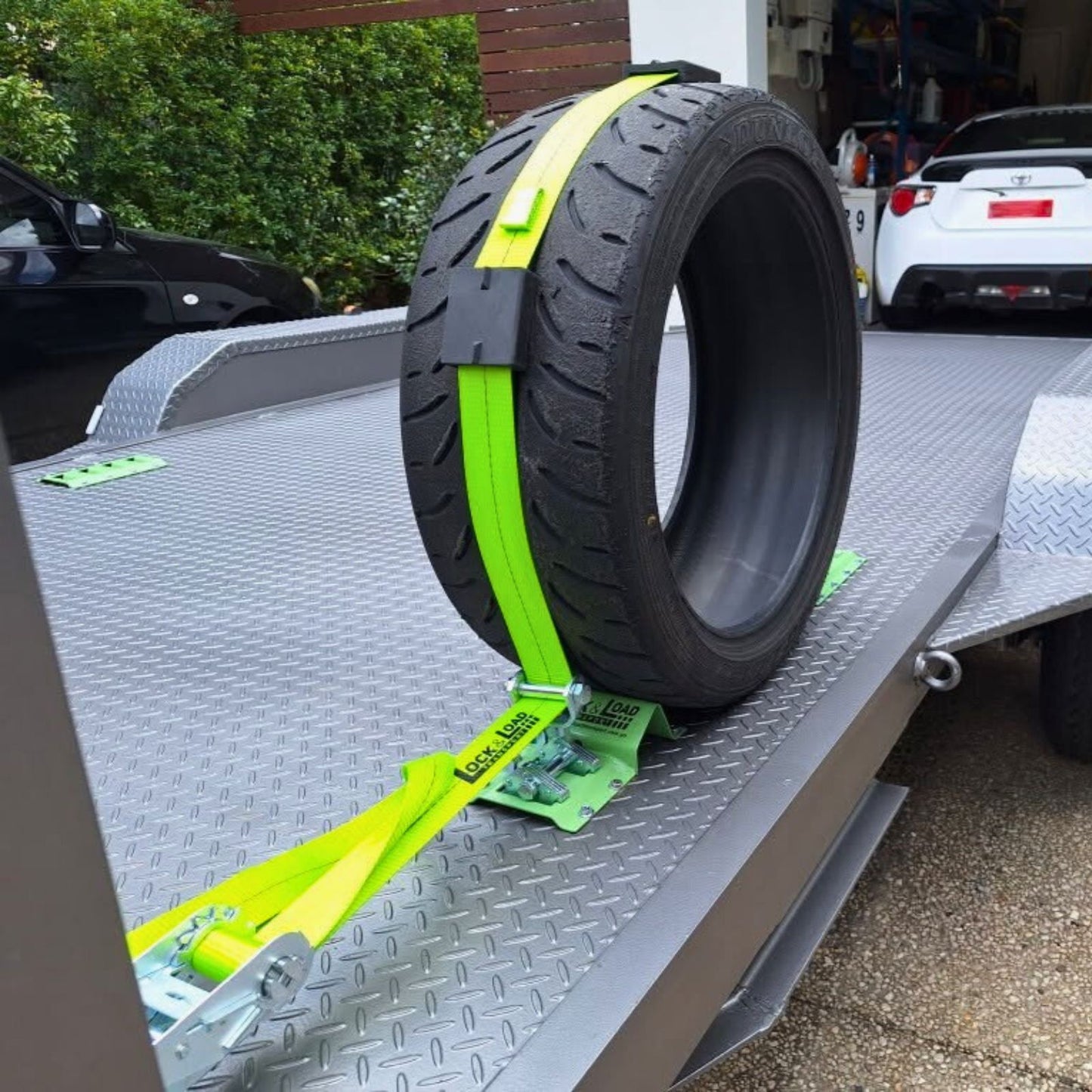 E-Track Chock Kit-for lowered cars - RW13