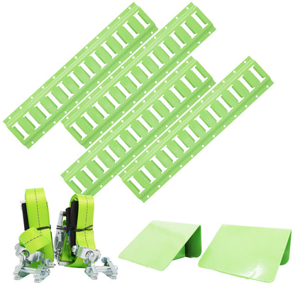 Adjustable E-Chock With 3.65m Straps With 600mm E-Tracks - RW23-600