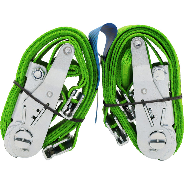 Adjustable E-Chock With 3.65m Straps With 600mm E-Tracks - RW23-600