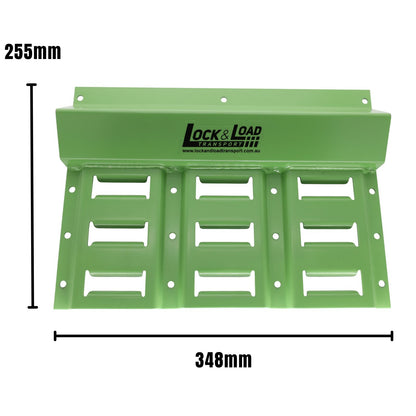3 Rail Wide E-Chock Kit with 1.8M Straps - RW65