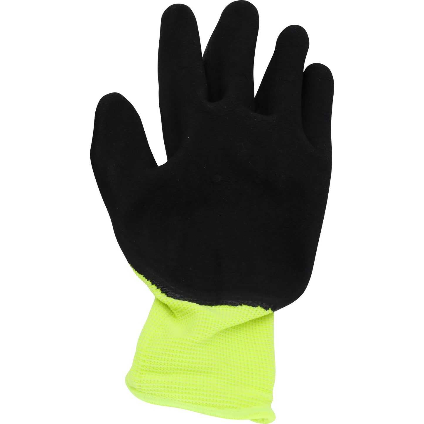 Oil Resistant Fluro Yellow Gloves - 5 Pairs - RW36