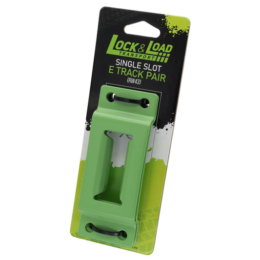 E-Track Pair - Single Slot (Side Bolt Mount) - RW43