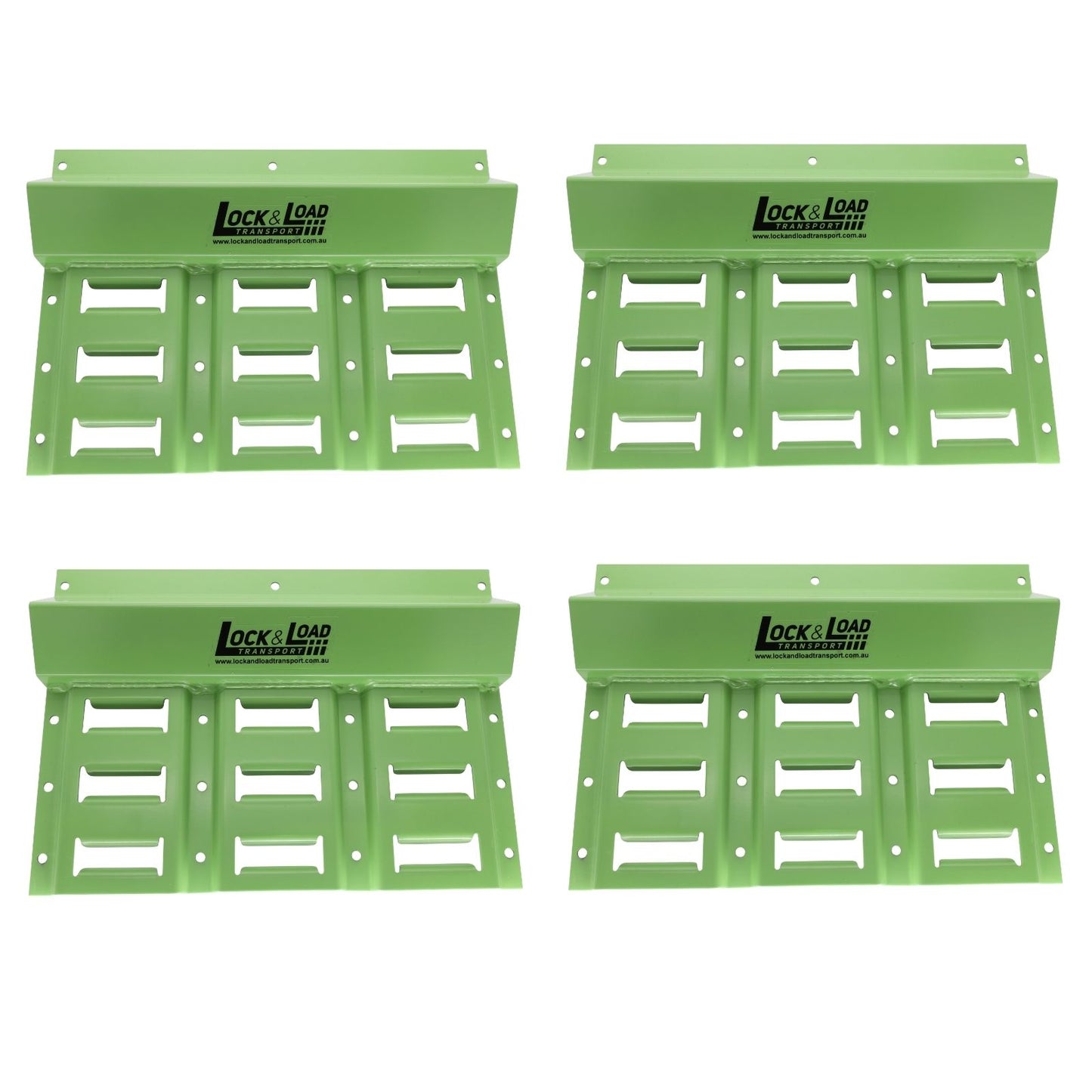 3 Rail Wide E-Chock Kit with 1.8M Straps - RW65