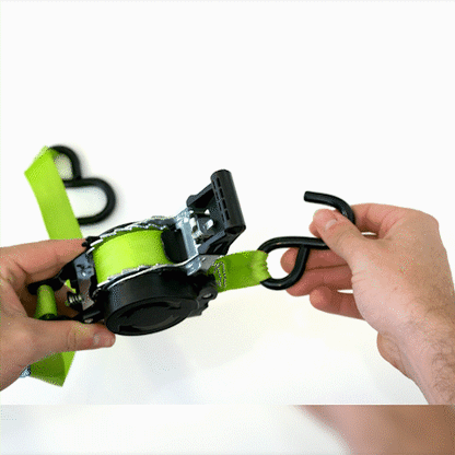 Retractable Ratchet Straps 50mm - RW16 - Lock & Load Transport