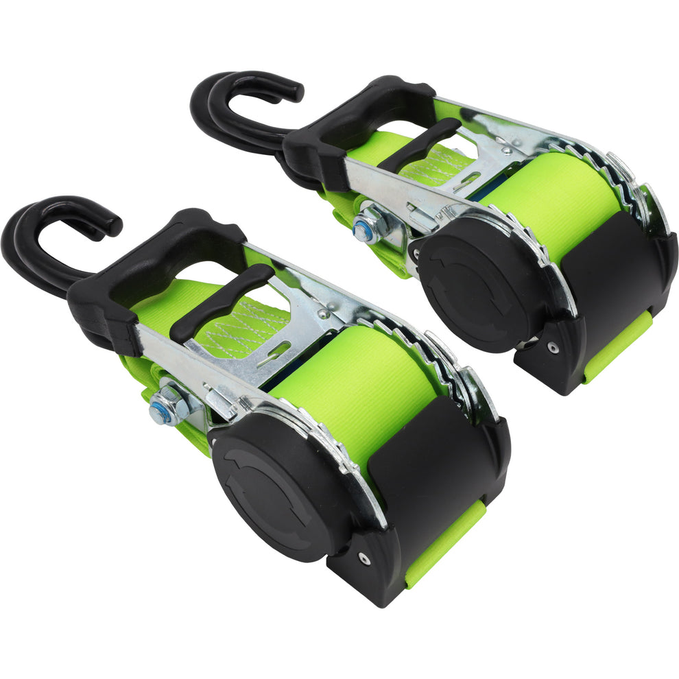 Retractable Ratchet Strap | 50mm wide | Lock & Load Transport