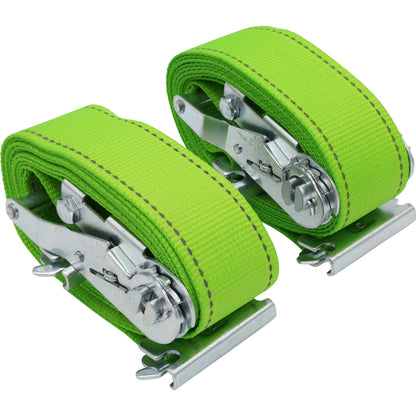 Wheel Tie Down Straps 2.5m Pair - RW48