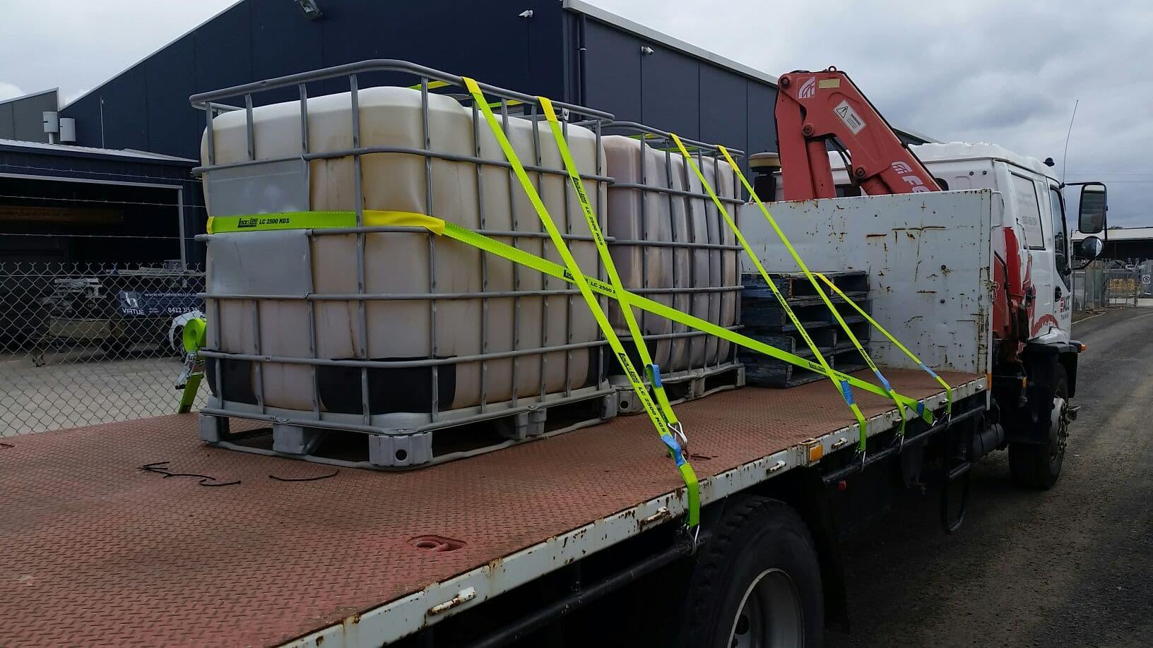 Truck Ratchet Tie Down Straps- RW07 - Lock & Load Transport