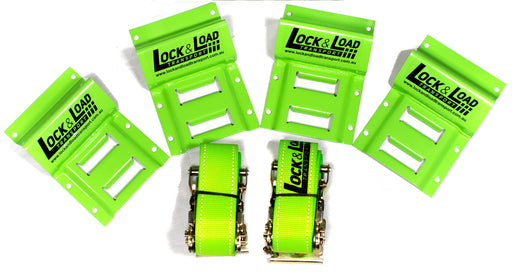 Wheel Chock Kit with 2.5m Straps- RW04 - Lock & Load Transport